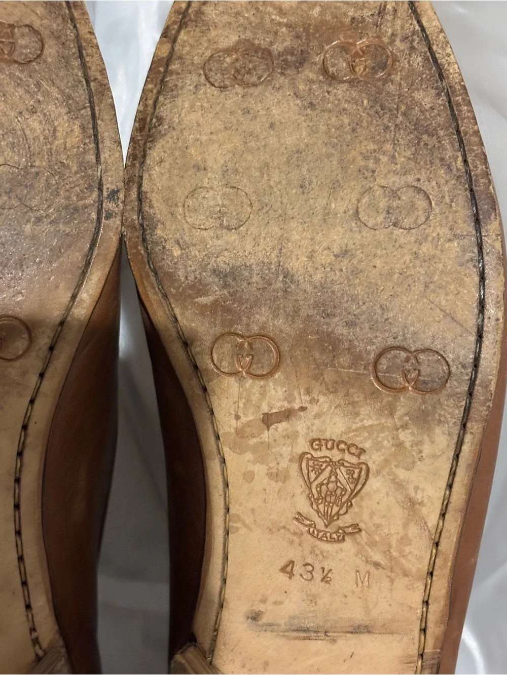 Men's Brown Leather Penny Loafers